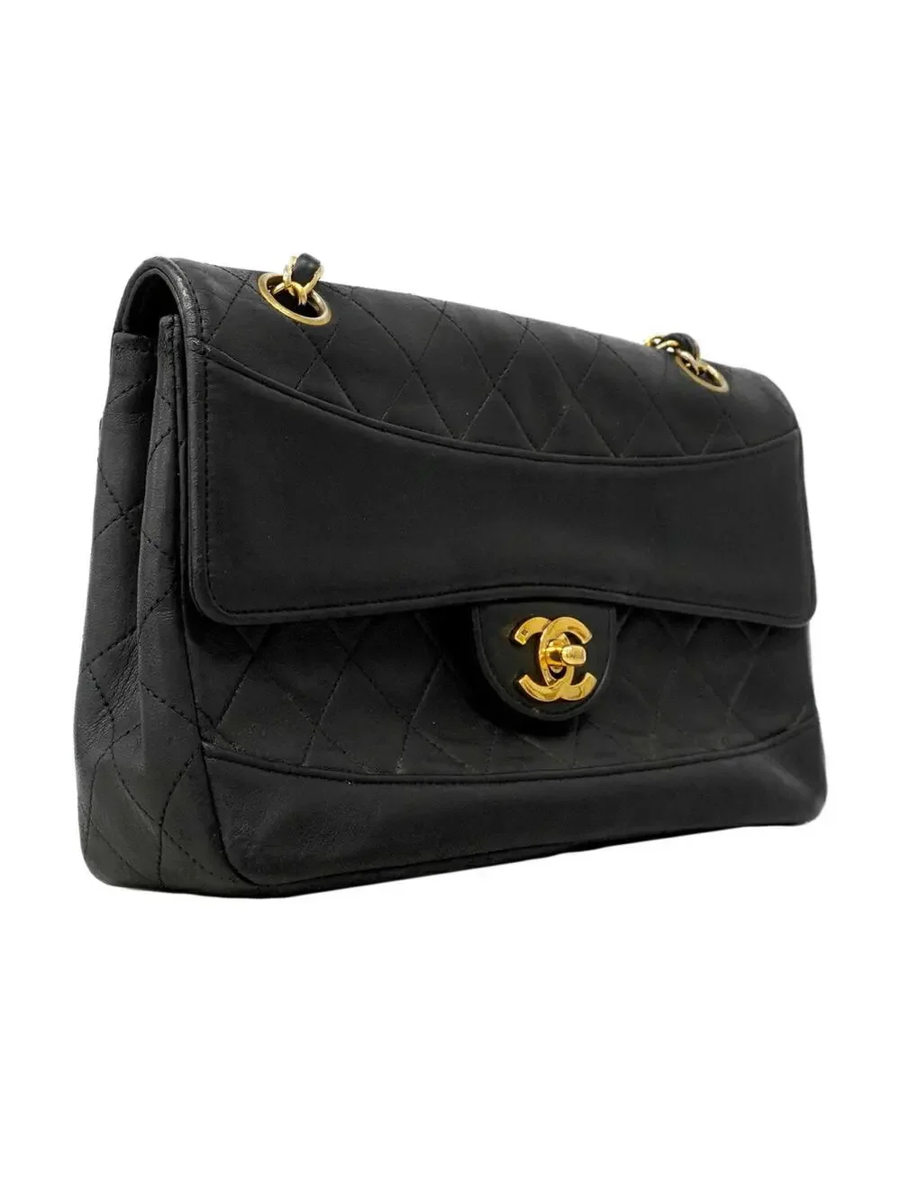 Chanel Vintage Cc Chain Flap Bag #287629C41B